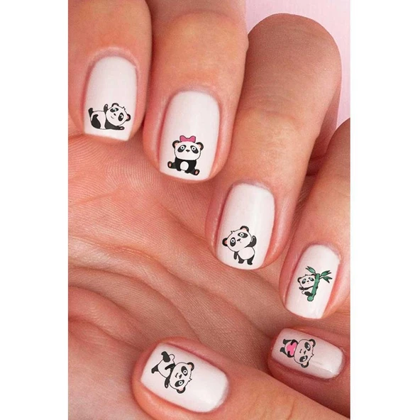 Lionesse Tırnak Dövmesi Panda - Resim 2