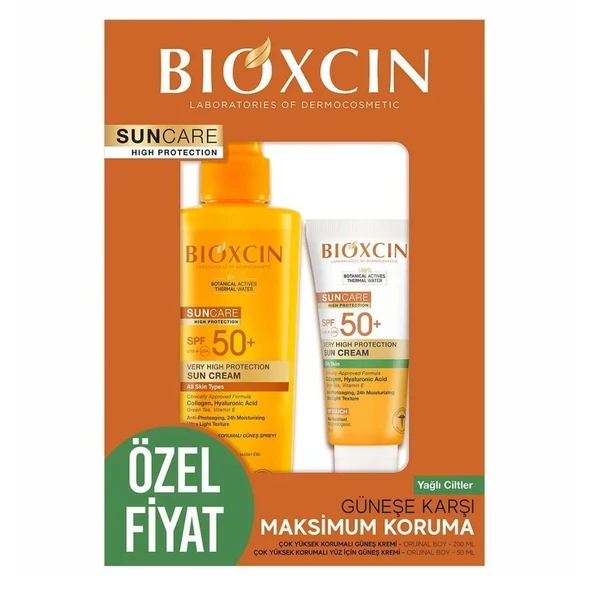Bioxcin Güneşe Karşı Maksimum Koruma Seti - Yağlı Ciltler ürün görseli 1