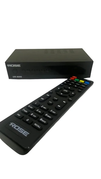 ROSE FULL HD DİJİTAL UYDU ALICISI KASALI UYDU - DR-8090 SCART HDMI ÇIKIŞ - 7601 USB WIFI ile Kablosuz İnternet Bağlantısı ürün görseli 1