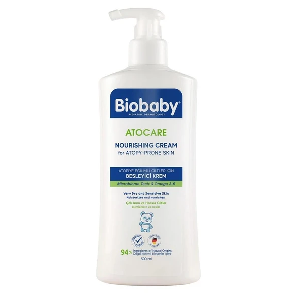 Biobaby Atocare Besleyici Krem 500ml ürün görseli 1