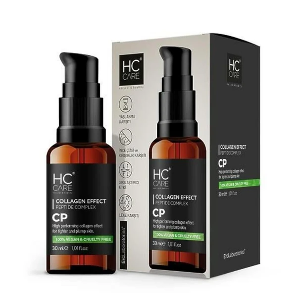 HC Care Collagen Effect Bitkisel Kolajen Serum 30ml ürün görseli 1