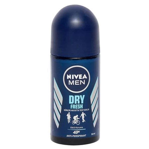 Nivea Men Dry Fresh Erkek Roll On 50 ml ürün görseli 1
