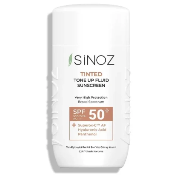 Sinoz Spf50+ Tinted Fluid Güneş Kremi 50ml ürün görseli 1