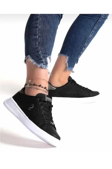 U.S. Polo Assn. EXXY 5FX 101946744 Kadın Sneaker Ayakkabı Siyah 36-40 ürün görseli 1