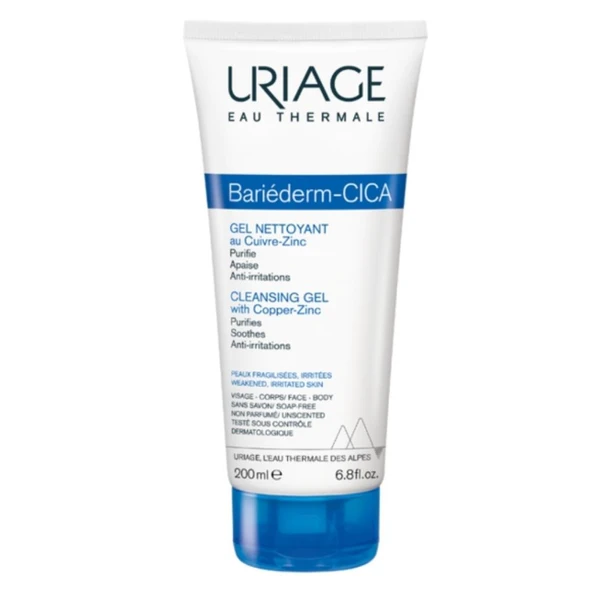 Uriage Bariederm Cica Temizleme Jeli 200ml ürün görseli 1