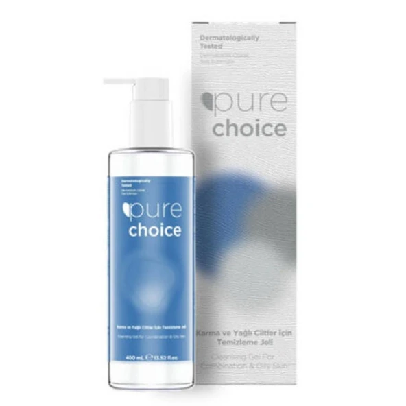 Pure Choice Karma ve Yağlı Ciltler için Yüz Temizleme Jeli 400ml ürün görseli 1