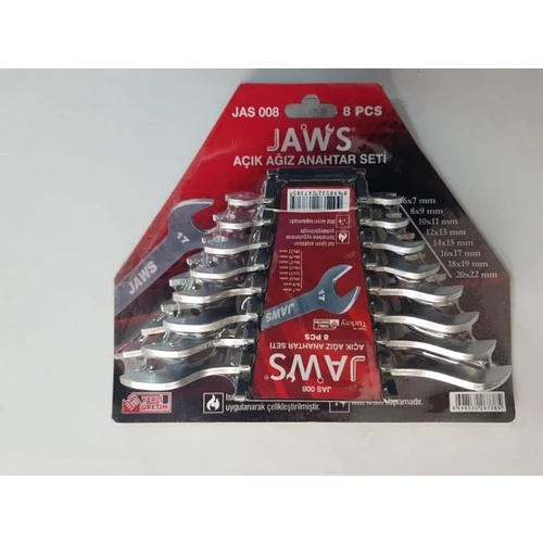Eltos Jaws 8 Parça Açık Ağız Anahtar Takımı ürün görseli 1