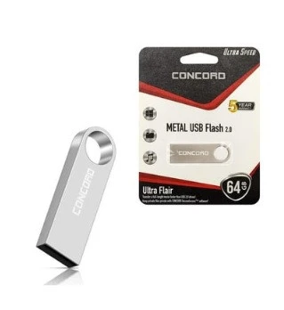 64GB CONCORD C-U64 METAL USB FLASH BELLEK ürün görseli 1