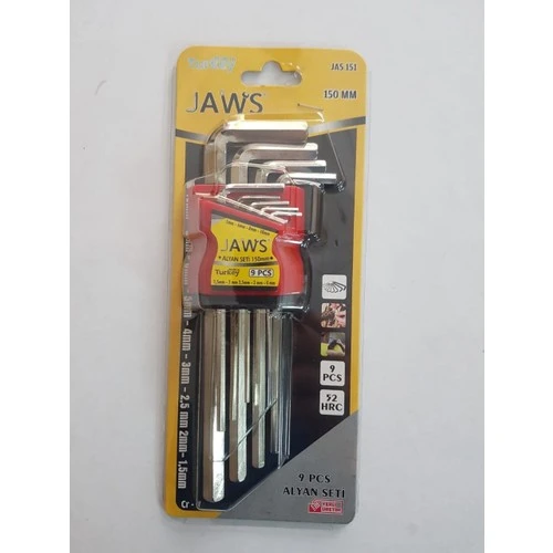 Eltos Jaws 9 Parça Uzun Alyan Seti 150 mm ürün görseli 1