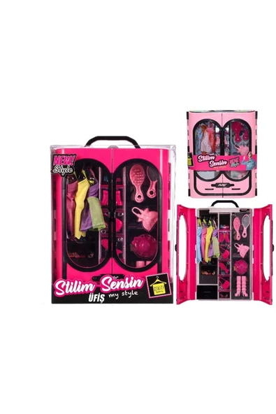 Stilim Sensin Pembe Gardolap ürün görseli 1