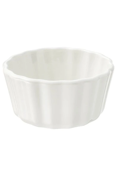 Tart Vardagen Kırık Beyaz 11 Cm Sufle Kabı Beyaz 1 Stoneware ürün görseli 1