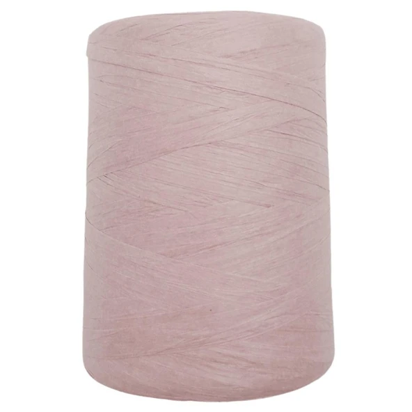 Çanta Aksesuar 100 gr İthal Bambu Natural Soft Rafya Pudra Renk No:D89 ürün görseli 1