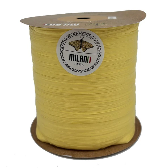 Çanta Aksesuar Milano Rafya Sarı Renk 100 gr (NO:14) ürün görseli 1