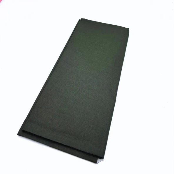 Çanta Aksesuar 120x50 cm Pamuklu Astarlık Kumaş Haki Yeşil ürün görseli 1