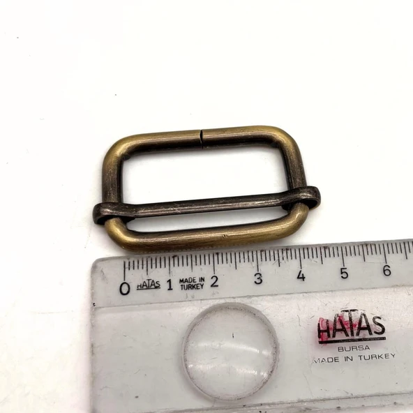 Çanta Aksesuar Antik Renk 4  Cm Çanta Tokası, Ayarlama Aparatı ürün görseli 1