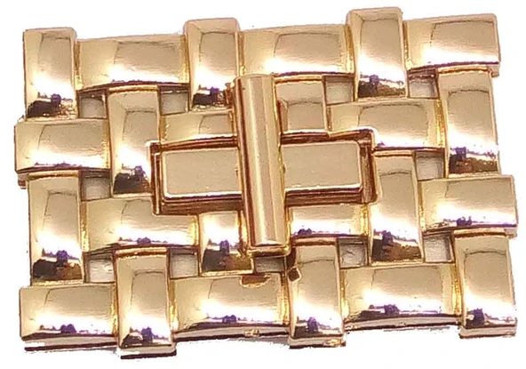 Çanta Aksesuar Light Gold Renk Vidali Kilit ürün görseli 1