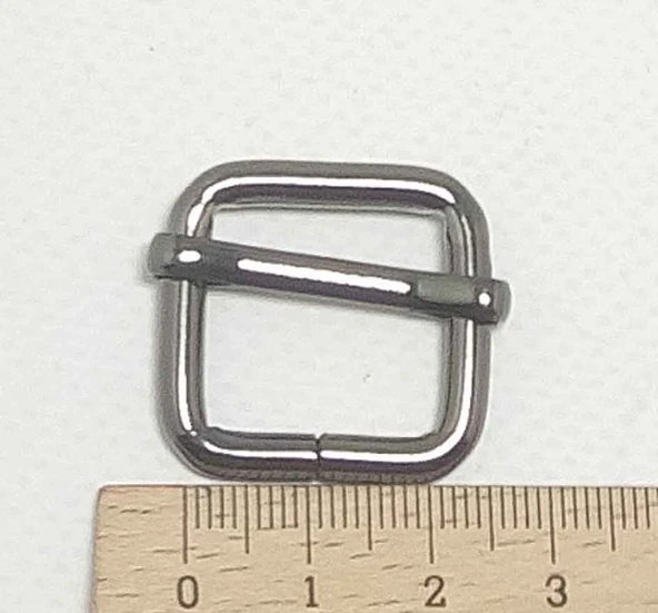 Çanta Aksesuar Füme Renk 2X2 Cm Ayarlama Aparatı . ürün görseli 1