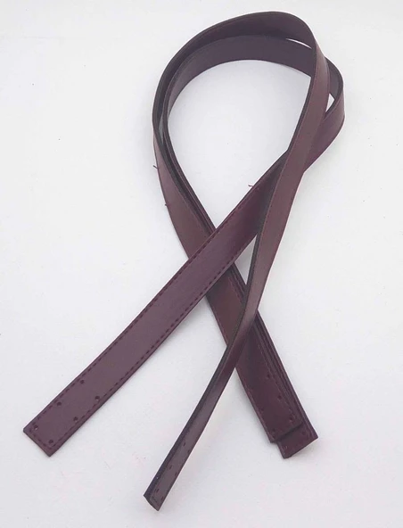 Çanta Aksesuar Bordo Renk 80X2 Cm Çanta Sapı ürün görseli 1