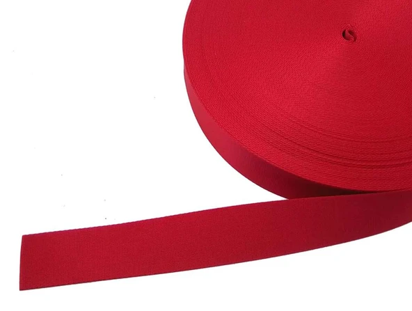 Çanta Aksesuar 4 Cm Kırmızı Renk Polyester Kolon ürün görseli 1