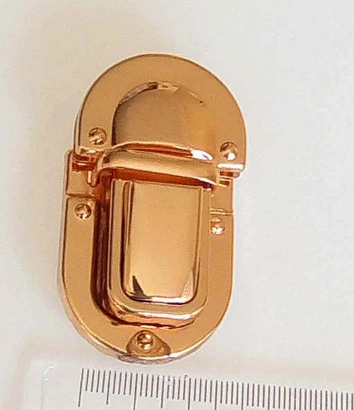 Çanta Aksesuar Light Gold Çanta Kilidi ürün görseli 1