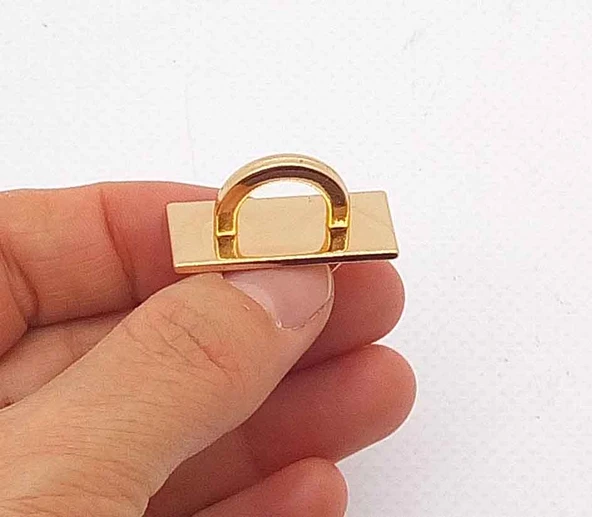 Çanta Aksesuar Light Gold 3X1.2 Cm Köprü Aparatı ürün görseli 1