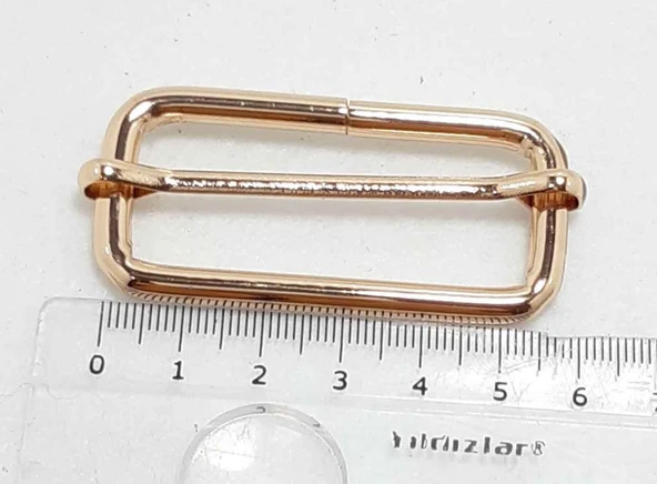 Çanta Aksesuar Light Gold 5X2 Cm Ayarlama Aparatı . ürün görseli 1