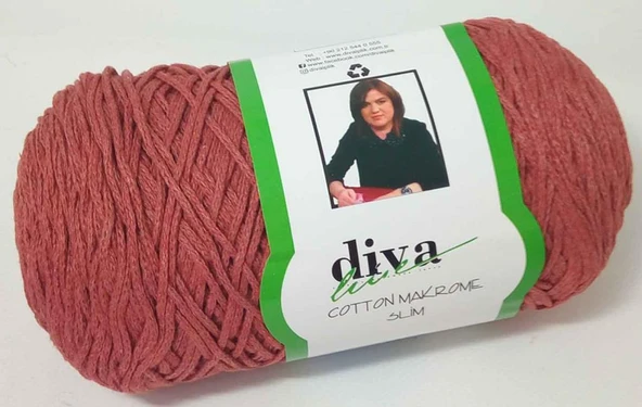 Çanta Aksesuar Diva Pamuk Makrome Tarçın (İnce) ürün görseli 1