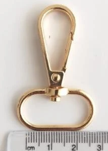 Çanta Aksesuar Kanca 2.5 Cm Light Gold 1 Adet ürün görseli 1