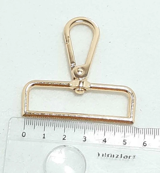 Çanta Aksesuar Light Gold Kanca 5 Cm ürün görseli 1
