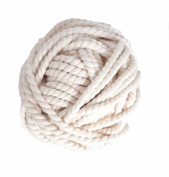 Çanta Aksesuar 5 Mm 20 Metre 2 Büküm Makrome Salıncak İpi ürün görseli 1