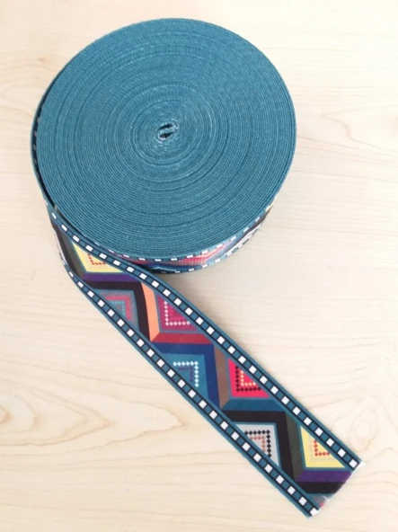 Çanta Aksesuar 5 Cm Desenli Polyester Kolon V Desen ürün görseli 1