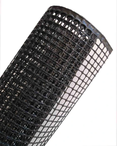 Çanta Aksesuar 100X100 Cm Siyah Plastik Kanvas Büyük Delikli ürün görseli 1