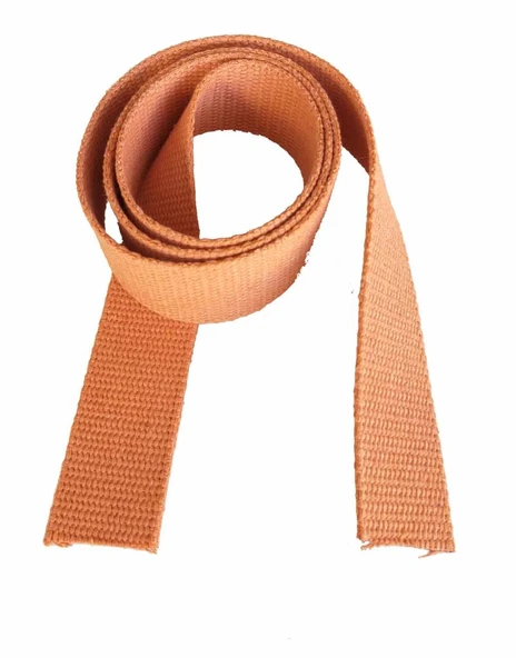 Çanta Aksesuar 4 Cm Pamuklu Kolon 2 Metre Turuncu ürün görseli 1
