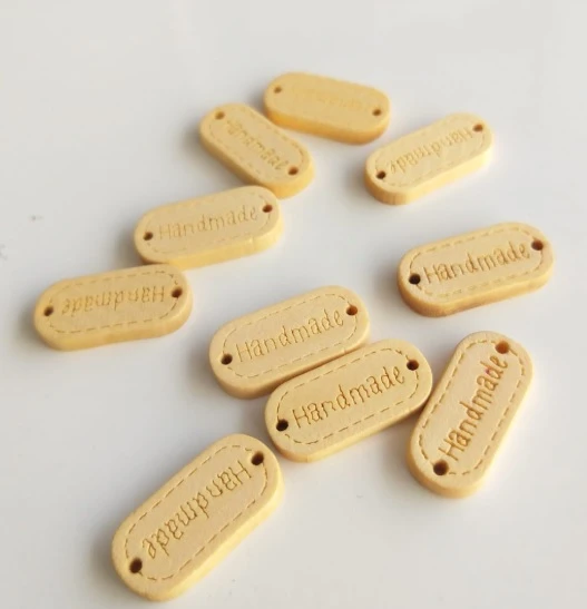 Çanta Aksesuar 1.1X2.35 Cm Ahşap Etiket 1 Adet No:5 ürün görseli 1