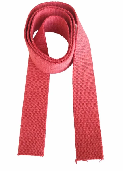 Çanta Aksesuar 4 Cm Pamuklu Kolon 1 Metre Kırmızı ürün görseli 1