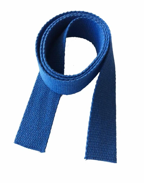 Çanta Aksesuar 4 Cm Pamuklu Kolon 2 Metre Saks Mavi ürün görseli 1