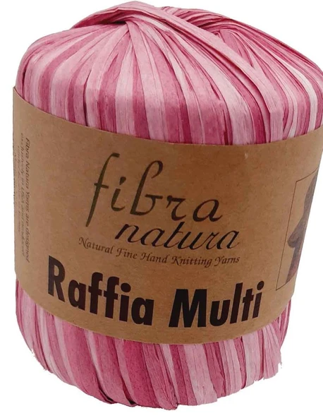 Çanta Aksesuar Himalaya Rafya Ebruli Pembe ürün görseli 1