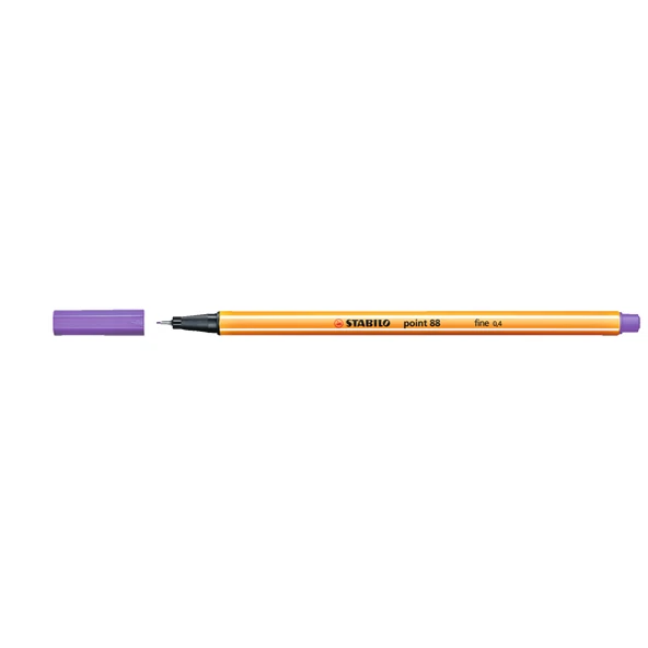 Stabilo Keçe Uçlu İnce Kalem 88 Point 0.4 MM Mor (1 Adet) ürün görseli 1