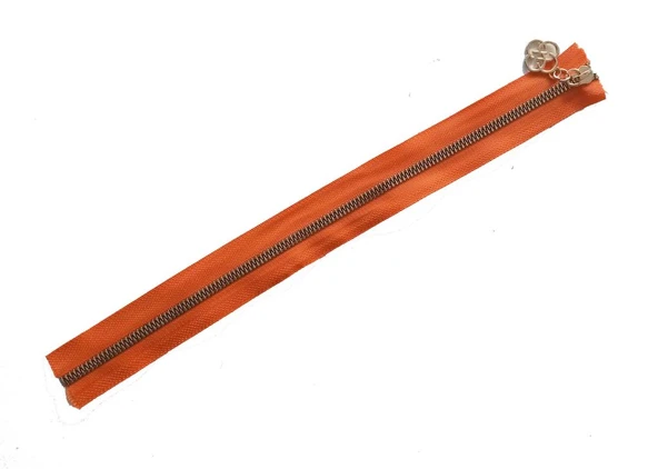 Çanta Aksesuar Başlıklı Fermuar 40 Cm Light Gold Metal Turuncu ürün görseli 1
