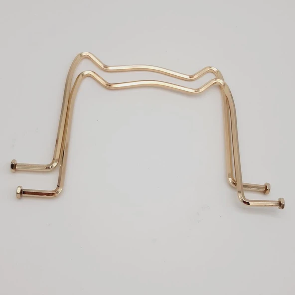 Çanta Aksesuar 22 Cm Martı Model Light Gold Metal Sap ürün görseli 1