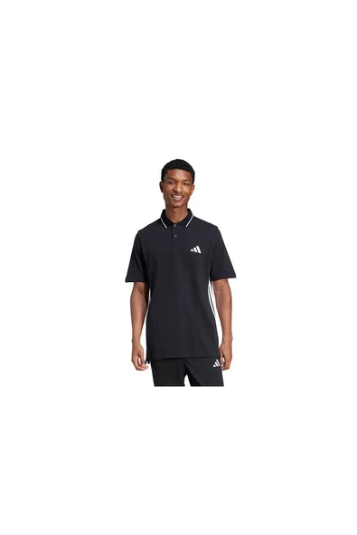 adidas Erkek M 3S PQ PS  Polo T-shirt JE6380 ürün görseli 1