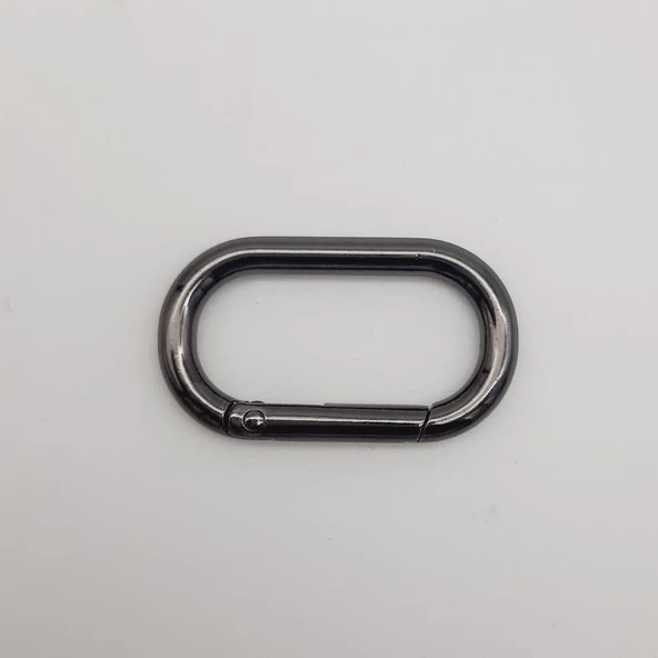 Çanta Aksesuar Füme Büyük Boy Ovalize Yaylı Halka 1 Adet ürün görseli 1