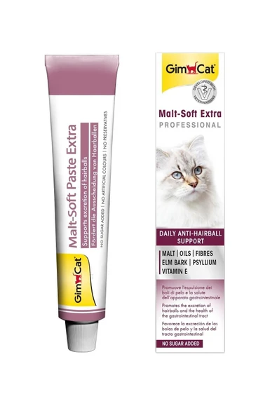 Gimcat Malt Soft Extra Tüy Yumağı Önleyici Kedi Macunu 20 gr ürün görseli 1