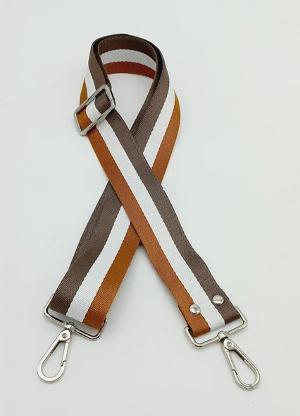 Çanta Aksesuar Polyester Kolon 120X4 Cm No:10 Gümüş Metalli ürün görseli 1