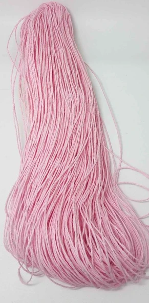 Çanta Aksesuar Pembe Renk Kağıt İp 400 Gr ürün görseli 1