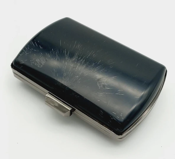 Çanta Aksesuar Abiye Çanta Kalıbı Oval Kenar Füme Metal ürün görseli 1