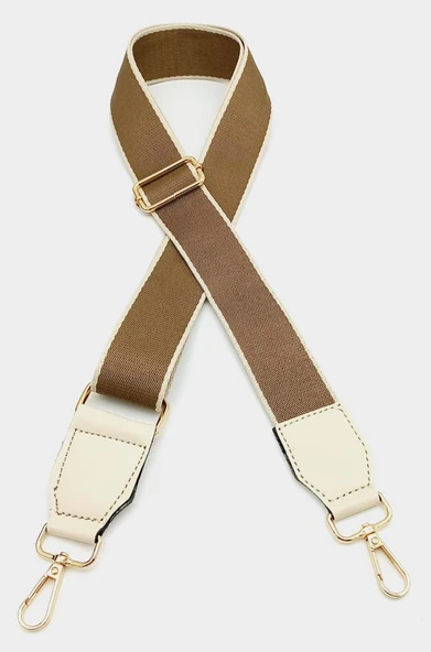 Çanta Aksesuar Suni Derili Polyester Kolon 120X4 Cm No:8 Light Gold Metalli ürün görseli 1