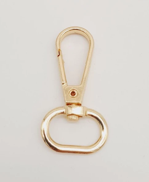 Çanta Aksesuar 1.5 Cm Light Gold Renk Kanca 1 Adet ürün görseli 1