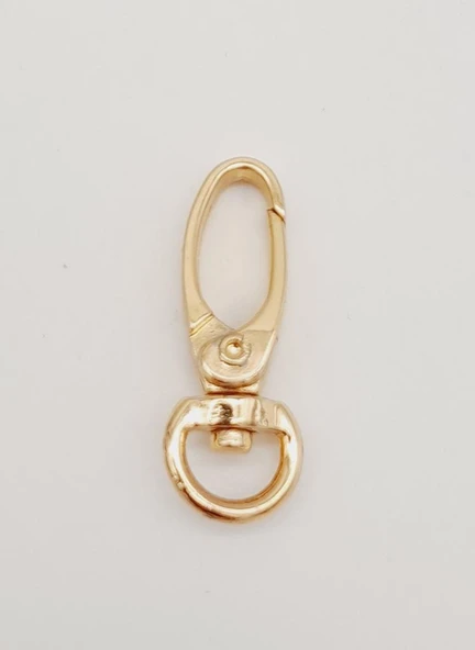 Çanta Aksesuar 1 Cm Light Gold Renk Kanca ürün görseli 1