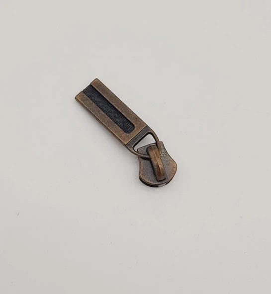Çanta Aksesuar Antik Renk 4 Cm Fermuar Başı ürün görseli 1
